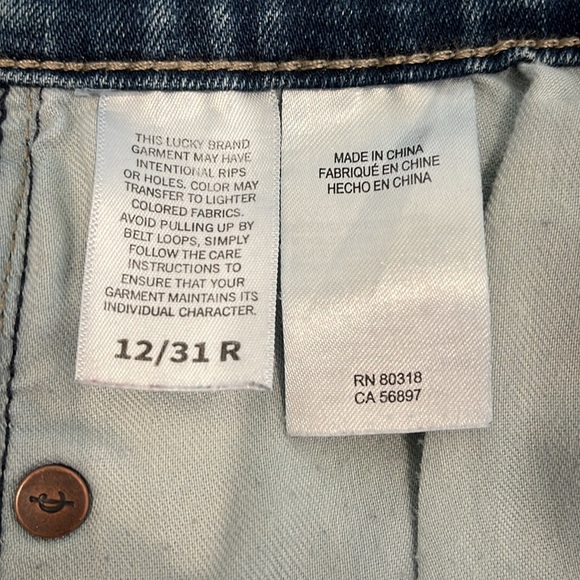 Lucky Brand jeans, size 12/31 - Picture 7 of 7